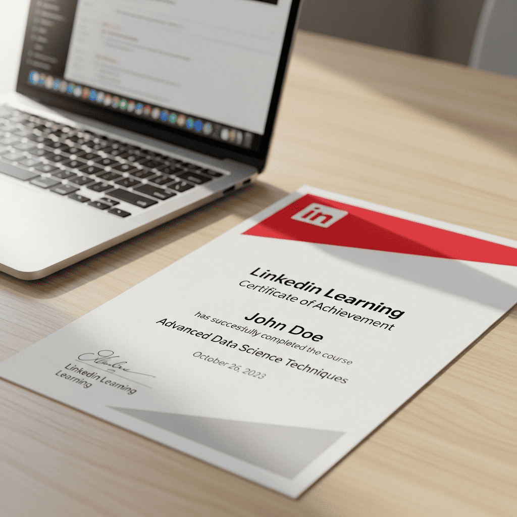 سرتیفیکیت معتبر لینکدین لرنینگ