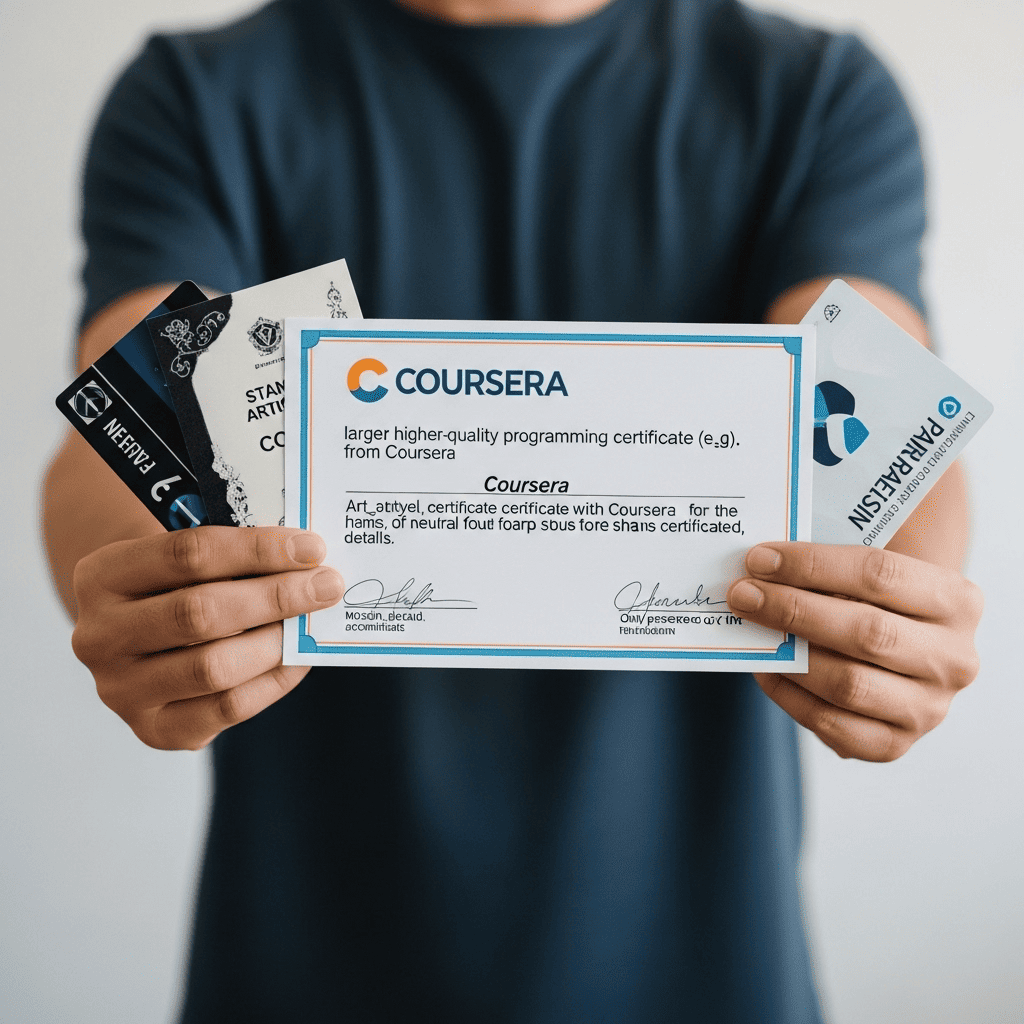 فردی که با انتخاب یک سرتیفیکیت برنامه‌نویسی معتبر و باکیفیت از بین چندین گواهینامه عمومی، فرمول استخدام موفق را پیدا کرده است.