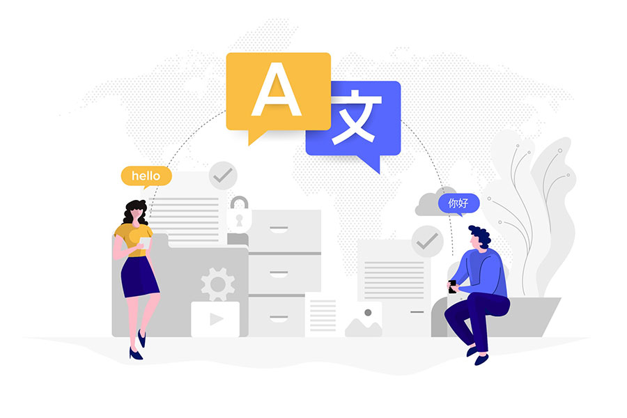 طراحی سایت چند زبانه با تیکینو